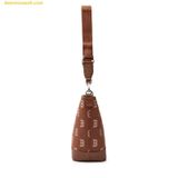  Túi Đeo Vai MLB Korea Big Classic Monogram Jacquard Bucket Bag Boston 3ABML023N-43BRS - Nâu 