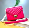 Túi Đeo Vai Michael Kors Whitney Medium Quilted Shoulder Bag Màu Hồng
