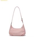  Túi Đeo Vai MLB Basic Vintage Nylon Hobo Bag Boston Red Sox 3ABQVN16N-43PKL 