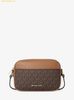 Túi Đeo Chéo Michael Kors Jet Set Small Signature Logo Camera Crossbody Bag Brown 35R6GTVC5B