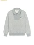  Áo Sweat MLB Basic Small Logo Fleece Half-zip Man-to-Man NYM (Melange Grey) 3AMTB0546-09MGS 