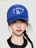  Mũ Lưỡi Trai MLB Cooperstown Patch Unstructured Ball Cap LA Dodgers 3ACPB105N-07BLS - Xanh 