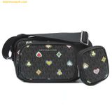  Túi Đeo Chéo Michael Kors Cooper Small Printed Signature Logo Camera Crossbody Bag With Pouch 