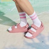  Giày Sandals MLB Chunky LA Dodgers Pink 3ASDSD123-07PKS 