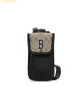  Túi Để Bình Nước MLB Diamond Monogram Jacquard Water Bottle Crossbody Bag BOS (D.Beige) 7ACRMD63N-43BGD 