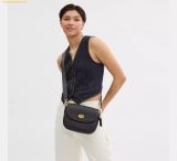  Túi Đeo Chéo Coach Willow Saddle Bag CA094 Màu Đen 