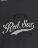  Áo Phông MLB Varsity Vintage Graphic Overfit Functional Short Sleeve T-Shirt BOS Charcoal Grey 3ATSV0553-43CGS 