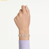 Vòng Tay Swarovski Mesmera bracelet Mixed cuts, White, Gold-tone plated 5743827 