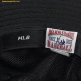  Mũ Bucket MLB Sportive Varsity Bucket Hat NY (Black) 3AHTS044N-50BKS Đen (Chất Dù Logo Nhựa) 