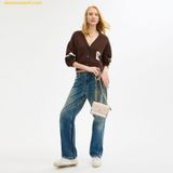  Túi Đeo Chéo Coach Mini Klare Crossbody Bag In Signature Canvas Chalk CW206 