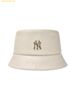  Mũ Bucket MLB Diamond Monogram Leather Bucket Hat NY (D.Cream) 3AHTM034N-50CRD 