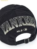 Mũ lưỡi trai MLB Street Back Arc Unstructured Ball Cap New York Yankees - SKU 3ACPB076N-50BKS Black 