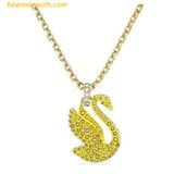  Dây Chuyền, Vòng Cổ Swarovski Iconic Swan Pendant Swan, Medium, White, Rhodium Plated 5647553 