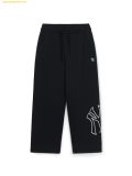  Quần Dài MLB Basic Mega Logo Two-Way Wide Pants NY (Black) 3APTB0344-50BKS 