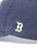  Mũ Lưỡi Trai MLB Vintage Damaged Curve Logo Unstructured Ball Cap Boston Red Sox 3ACPV106N-43NYL Navy 