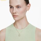  Dây Chuyền Swarovski Gema pendant Mixed cuts, Multicolored, 18K gold finish 5705816 
