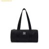  Túi Trống MLB Nylon Sportive Round Shoulder Bag New York Yankees Black - 3ABQL024N-50BKS 