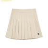 Chân Váy MLB Women's Classic Sports Pleated Skirt BOS (L.Beige) 3FSKG0134-43BGL