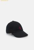  Mũ Lưỡi Trai Polo Ralph Lauren The Iconic Cotton Chino Ball Cap 59 Black Red 