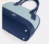 Túi Xách Coach Sabrina Satchel Bag - Colorblock Deep Blue CAM56 
