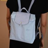  Balo Longchamp Le Pliage Original Backpack Sky Blue / Ciel Màu Xanh nhạt 