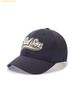Mũ Lưỡi Trai MLB Varsity Cursive Buckle Logo Unstructured Ball Cap BOS (Charcoal Grey) 3ACPVF04N-43CGS Đen Xám