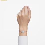  Vòng Tay, Lắc Tay Swarovski Idyllia bracelet Mixed cuts, Sun, Green, Rhodium plated 5642960 