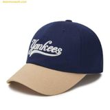  Mũ Lưỡi Trai ML Varsity Colsive Lettering Colorblock Unstructured Ball Cap NY (Navy) - 3ACPVL44N-50NYS 