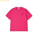  Áo Phông ADLV Ac Bear Basic Logo Short Sleeve T-Shirt Màu Hồng 