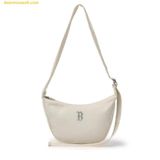  Túi Đeo Chéo MLB Basic Nylon Sportive Crossbody Bag Boston Red Sox Cream 3ACRM044N-43CRD 