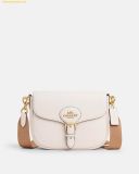  Túi Đeo Chéo Coach Amelia Saddle Bag Trắng 