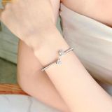  Vòng Tay Swarovski Mesmera bangle Heart, White 