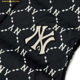  Áo Khoác Phao Ghile MLB Monogram Vest New York Yankees 3ADVM2026-50BKS - Đen 