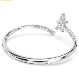  Vòng Tay, Lắc Tay Swarovski Ariana Grande x Swarovski bangle Mixed cuts, Dragonfly, Multicolored, Rhodium plated 5737401 Size M 