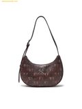  Túi Đeo Vai MLB Classic Monogram Vintage PU Hobo Bag New York Yankees 3ABQMV65N-50BRS Màu Nâu 