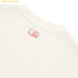  Áo Sweat Crop MLB Women's Basic Velvet Crop Man-to-Man NY (Ivory) 3FMTB0924-50IVS 