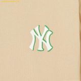  Áo Phông MLB Monotiv Overfit Short Sleeve T-Shirt NY (L.Beige) 3ATSM0443-50BGL Begi 