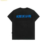  Áo Phông ADLV Finger-Pointing Lettering Baby Face Short Sleeve T-Shirt 