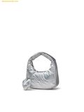  Túi Đeo Vai MLB Basic Sporty Stitch Mini Hobo Bag New York Yankees 3ABQSM16N-50SIS Silver 