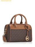  Túi Đeo Chéo Michael Kors Signature Travel XS Duffle Crossbody Brown 
