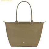  Túi Xách Longchamp Le Pliage Green L Tote Bag Artichoke - Recycled canvas 