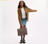  Túi Tote Coach Maggie Tote Bag Dark Stone CY666 