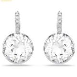  Bông Tai, Khuyên Tai Swarovski Millenia drop earrings Round cut, White, Rhodium plated 5731149 