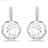  Bông Tai, Khuyên Tai Swarovski Millenia drop earrings Round cut, White, Rhodium plated 5731149 