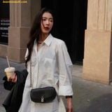  Túi Đeo Chéo Michael Kors Mila Small Leather Crossbody Bag Đen 35F5GIMC5L 