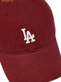  Mũ Lưỡi Trai MLB Rookie Unstructured Ball Cap LA Dodgers 3ACP7701N-07WIS Màu Đỏ Đô 