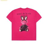  Áo Phông ADLV Rabbit Bear Doll Logo Hồng 