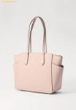  Túi Tote Michael Kors Marilyn medium tote bag in saffiano leather Pink 