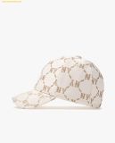  Mũ Lưỡi Trai MLB Jacquard Dia Monogram New York Yankees Ball Cap 3ACPM044N Trắng 