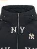  Áo Khoác Phao MLB Women's Megagram Embroidered Tube Hooded Crop Padded NY (Black) 3FDJG1046-50BKS 
